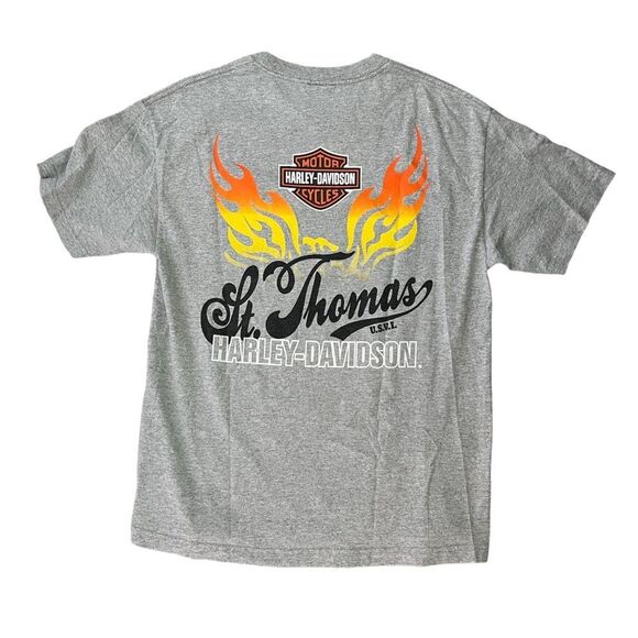 Harley-Davidson St Thomas U.S.V.I T-Shirt Size L - Picture 1 of 5